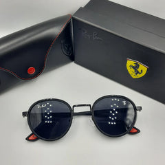 Lunette Rayban noir rouge